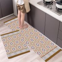 Kitchen Carpet Washable Home Floor Rug Door Mat Entrance Bedroom Bathroom Waterproof Anti-slip Bath Foot Mats Kitchen Rug Set