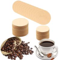 ☁ 400 Pieces of Unbleached Paper Coffee Filter Round Replacement Coffee Filter Paper (2.3Inches in Diameter)