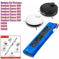 Robot Vacuum Cleaner Battery S01-LI-148-2600 S09-LI-148-3200 for Ecovacs Deebot Ozmo 900/901/905/920/930/937 DG36 DG70 DG3G [ Hot sell ] bs6op2