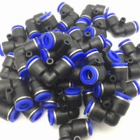 100pcs/pack PV Pneumatic fittings L type 2-way elbow connector for 4mm 6mm 8mm 10mm 12mm tube Hand Tool Parts Accessories