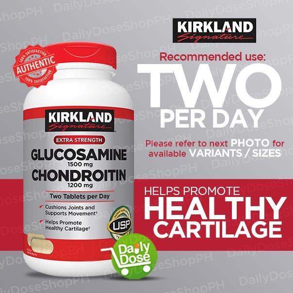Kirkland Signature Glucosamine Chondroitin Lazada PH