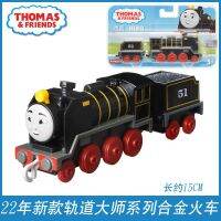 รถแทร็คมาสเตอร์เครื่องยนต์รถไฟรถไฟ Thomas And Friends ของแท้,ของเล่นเพอร์ซี่แซนดี้สำหรับเด็กผู้ชายคอลเลกชันของขวัญสำหรับเด็ก