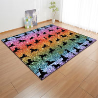 2021Cartoon Pink Unicorn Carpets Anti-slip Baby Carpets Kids Play Mat Girls Room Decorative Area Rug Living Room Rug and Carpet