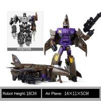 ชุด5IN1 HZX ฟิกเกอร์อนิเมะแปลงร่าง Bruticus IDW 5 IN 1ชุดทีมสงครามหุ่นยนต์ของเล่นคอลเลกชั่นของขวัญเด็กตุ๊กตาขยับแขนขาได้