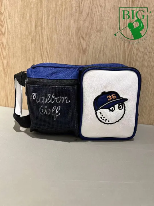 กระเป๋ากีฬา-malbon-แบบจุดเดียวของแท้ถุงกอล์ฟผู้ชายและผู้หญิงรุ่น23ใหม่กระเป๋าคลัทช์กระเป๋าถือกีฬาสันทนาการ