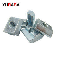 M3 M4 M5 M6 M8 M10 T Block Square Nuts T-Track Hammer Nutสำหรับยึดโปรไฟล์อลูมิเนียม 2020 3030 4040 4545-ef2