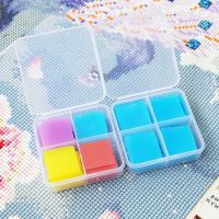 【CW】✳✼  32Pcs Painting Glue Clay Embroidery Drilling Mud Storage Tools