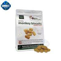 Exotic Nutrition - MONKEY BISCUITS มังกี้บิสกิต อาหารเม็ดลิง รสส้ม  มี 2 ขนาด 14 oz. (0.40 kg.) / 3 LB.