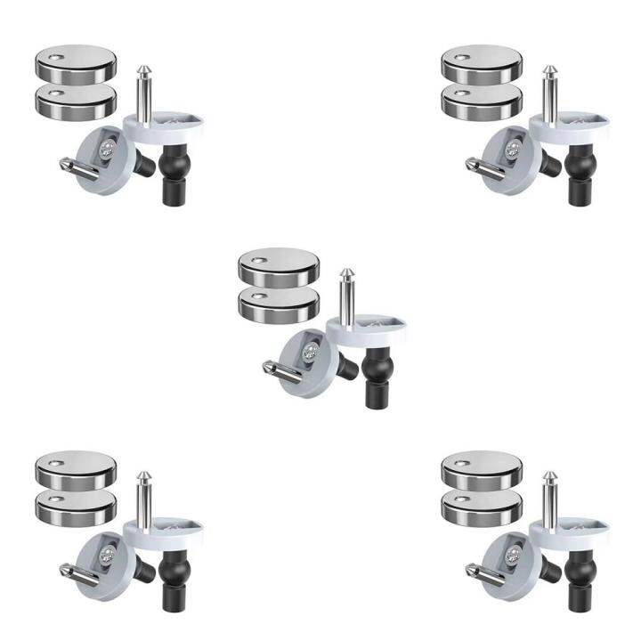 1/2/3/5 Universal Toilet Seat Hinge Fast Release Hinges Fittings Part Stainless Repairing