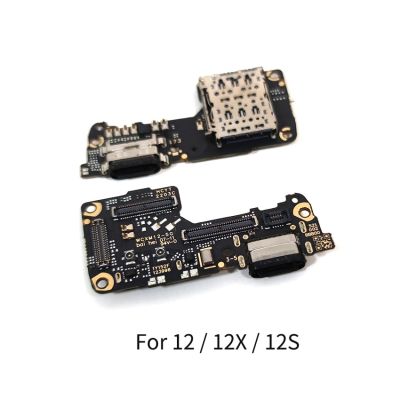 สําหรับ Xiaomi 12 12Lite 12X 12S 12Pro USB Charging Board Dock Port Flex Cable อะไหล่ซ่อม