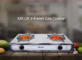 MILUX INFRARED GAS COOKER MSS-81221R. 