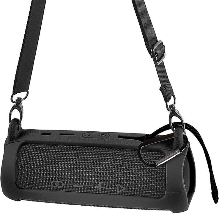 for-jbl-flip-6-case-cover-audio-storage-bag-with-shoulder-strap-carabiner-travel-carrying-protective-storage-bag