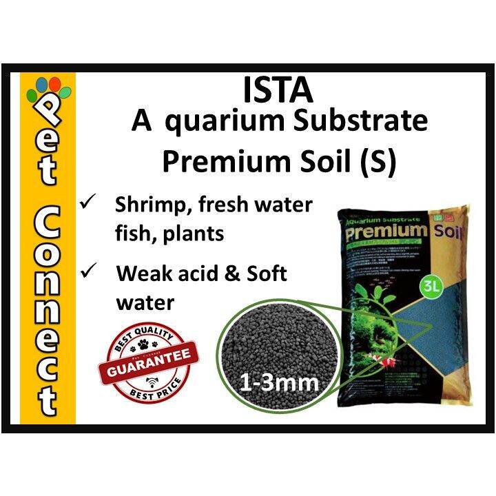 Ista Premium Soil Substrate Aquatic Soil 3L (Small Beads) Lazada PH