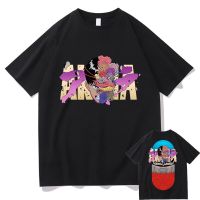 Anime Akira Tees Science Fiction Movie Cartoon Shotaro Kaneda Printing T-shirt Short Sleeve Men Vintage Oversized Tshirt XS-4XL-5XL-6XL