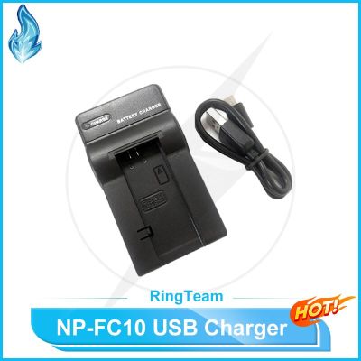 แบตเตอรี่กล้อง NP-FC10 NP-FC11 USB สายชาร์จสำหรับโซนี่ Cyber-Shot DSC P2 P3 P5 P7 P8 P9 NP-FC11 Yuebian NP-FC10