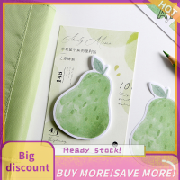 ?【Lowest price】Qearl ตะกร้าผลไม้ชุดสติกเกอร์ที่คั่นหนังสือแผ่นบันทึกข้อความติดกาวน่ารักน่ารักเครื่องเขียนนักเรียนเครื่องใช้สำนักงาน