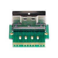 Pci E Slimline Sas 4.0ชาย-หญิง74pin 8i 8654ต่ออะแดปเตอร์ขยาย74pin 8654เครื่องมือทดสอบมุม