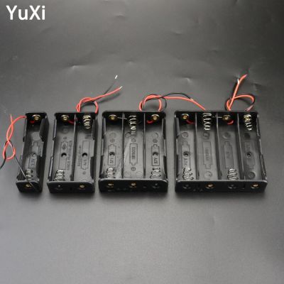 1x 2x 3x 4x 18650 Battery Storage Box Case 1 - 4 Slot Way DIY Batteries Clip Holder Container Battery Compartment With Wire Lead