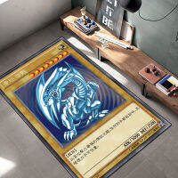 พร้อมส่งในไทย 24 ชม. พรมปูพื้นห้อง พรมปูพื้น พรมปูกันรอยที่พื้น BLUE EYE WHITE DRAGON YU-GI-OH บลูอายไวท์ดราก้อน ยูกิโอ