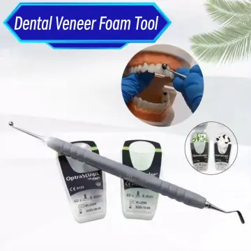 Dental Resin Filling Tools Kit Composite Light Cure Holder Quick Foam