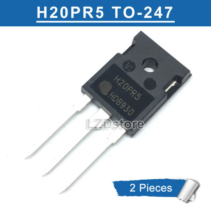 2pcs H20PR5 TO247 IHW20N135R5 TO247 20A/1350V High Power IGBT Transistor for Induction Cooker