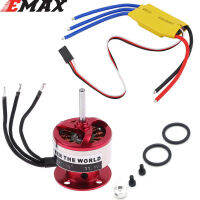 EMAX 1200KV Outrunner มอเตอร์ XXD 30A ESC สำหรับเครื่องบิน Rc