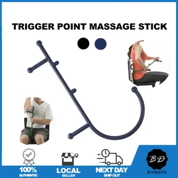 Self Massage Hook Cane Massage Cane Back Neck Massage Stick,Back Neck  Massage Stick Detachable Lumbar Vertebra Trigger Point Self Massage Manual  Hook