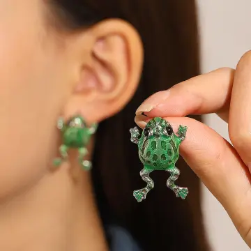 Cute Frog Stud Earrings