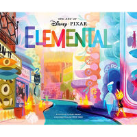 [หนังสือ] The Art of Elemental ภาษาอังกฤษ disney pixar element elements inside out movie film children english book