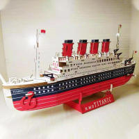 Titanic Wooden Puzzle Games Boat Ship Jigsaw 3D Model DIY Educational Toys For Adults Children Kids Birthday Gifts Home Decor