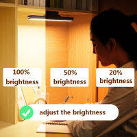 LED Desk Lamp USB Power Stepless Dimming Night lights Read Eye-protect Wireless Touch Desktop Table Lamp Study Bedroom Lighting