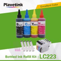 Plavetink Lc223 Xl ตลับหมึกสำหรับ Brother Lc 221 223 225 227 229 4&amp;gt;&amp;gt; ย้อมหมึก100มล. Mfc-J5620dw เครื่องพิมพ์ J5720dw J5625dw