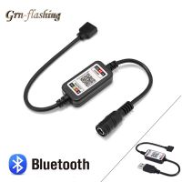 ◆№ Smart APP Bluetooth RGB Controller Switch USB 5V 12V 24V 5050 2835 RGB LED Strip Light Controller Bedroom TV Backlight Decor