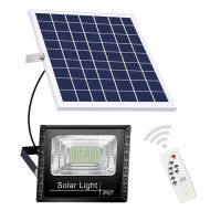 020W LED Solar Light Outdoor Remote Control IP67 Waterproof For Garden Landscape Spotlight Solar Wall Flood Lamp