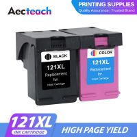 Aecteach Penggantian ตลับหมึก Remanufactured untuk HP121 XL Deskjet F4283 F2423 F2483 F2493 F4213 F4275 F4283 F4583 Pencetak