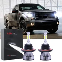 ชุดไฟสปอตไลท์ Led สําหรับ Ford F-150 2004-14 F150 9008 6000K รับประกัน 10 เดือน