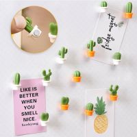 【lz】♠✵  Engraçado dos desenhos animados planta geladeira adesivos geladeira bonito casa escritório cozinha carro quadro branco decoração presente 6pcs lote