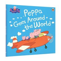 PeppaเดินทางรอบโลกภาษาอังกฤษOriginalสมุดวาดภาพระบายสีสำหรับเด็กหมูเป็ปป้าPeppa Goesรอบโลกน้องหมูสีชมพูPiggyหน้าภาษาอังกฤษรุ่นเด็กBabตรัสรู้สมุดวาดภาพระบายสีสำหรับเด็กหนังสือ