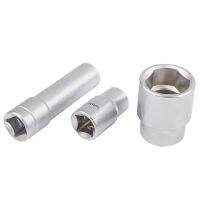 【CW】 3 Pcs Motor Socket Injection 1/2 Triangular Multi-Toothed Suitable for Automative Mechanic