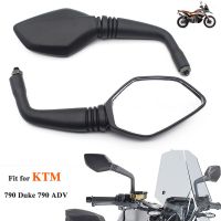 กระจกมองข้าง Kaca Spion Motor แบบปรับได้สำหรับ790ADV 390ADV 250ADV KTM อุปกรณ์เสริมมอเตอร์ไซค์แบบ790