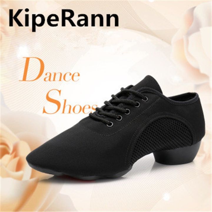 Men 39;s Latin Ballroom Dance Shoes Professional Black Canvas Latin Ladies  Shoes Large Size Low with Tango Ballroom Dance Shoes 