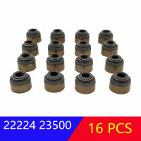 16PCS Seal-valve stem for hyundai Accent Elantra Sonata for kia Rio Optima Engine Head Valve Stem Oil Seal 2222423500