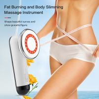 9 IN 1 EMS Fat Burner Body Slimming Massager Weight Loss RF Frequency Radio LED Infrared Skin Lifting Remove Wrinkles and Scars Cables Converters