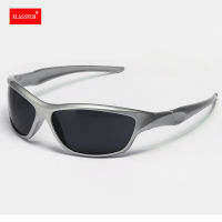 【CW】Men S Silver Y2K แว่นตากันแดดกลางแจ้งขี่จักรยานกีฬาแว่นตากันแดดผู้หญิง Vintage Shades Trendy Punk Goggle แว่นตา2000S Aesthetic