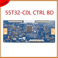 55T32-C0L CTRL BD Tcon บอร์ดสำหรับจอทีวีอุปกรณ์เปลี่ยนการ์ด T Con แผ่นกระดาน T-CON แบบดั้งเดิม C0L 55T32