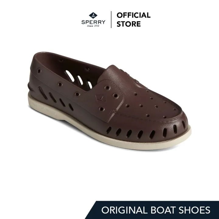 sperry-a-o-float-รองเท้าโบ๊ทชูส์-ผู้ชาย-สีน้ำตาล-boat-sts23291