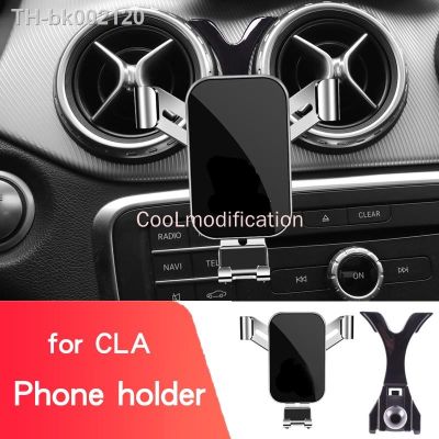 ☁☞ Mobile Phone Holder For Mercedes-Benz GLA 45 amg X156 CLA W117 C117 GLA200 GLA250 COUPE Bracket Phone Holder Clip Stand in Car