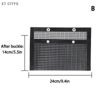 ET CITYS ถุงย่างบาร์บีคิวแบบนอนสติ๊กใช้ซ้ำได้เสื่อย่างบาร์บีคิวปิกนิกกลางแจ้งแคมป์ปิ้งย่างเครื่องครัว