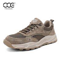 CCE mens leather retro sports shoes head layer pigskin large size outdoor boots men 2905-LQ shoes