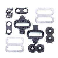 IPTY จักรยานอุปกรณ์เสริมจักรยานเสือภูเขา cleats set SPD pedals จักรยานเปลี่ยน